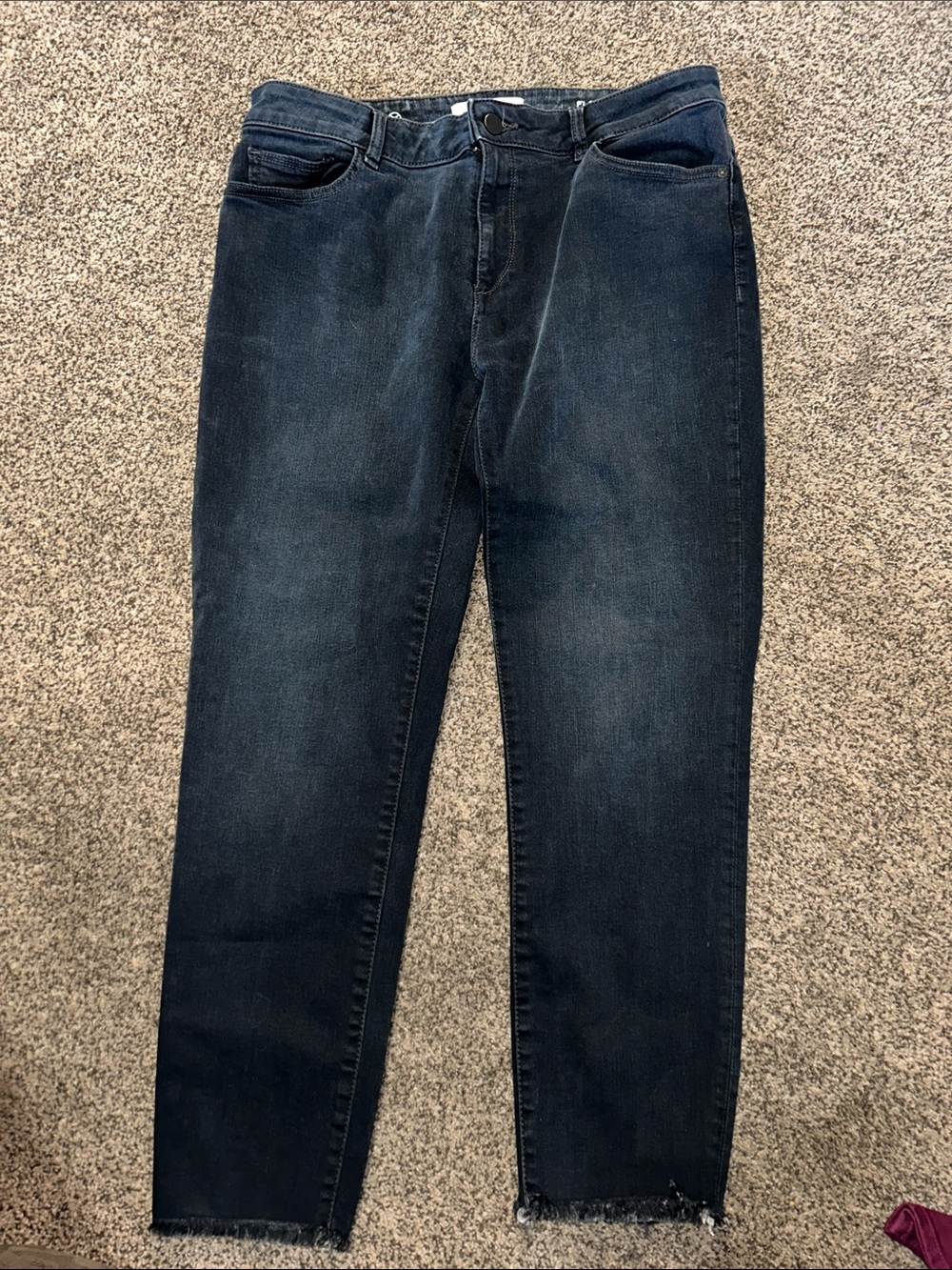 DL1961 Men's Slim Straight Jeans in Dark Indigo Wash
